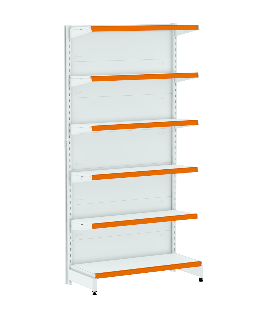 GÔNDOLA FLEX 40 PAREDE 1,96 - INICIAL